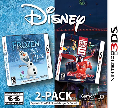 Disney Frozen Olaf's Quest & Big Hero 6 (2-Pack) - Nintendo 3DS [CARTRIDGE ONLY]