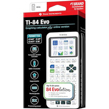 Load image into Gallery viewer, Texas Instruments TI-84 EVO Graphing Calculator - White
