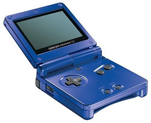 Nintendo Game Boy Advance GBA SP Handheld Gaming Console - Cobalt Blue