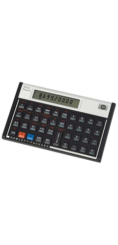 HP 12C Platinum Financial Calculator, Refurbished